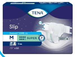 Tena підгузники для дорослих Slip Super Medium 70-122см 30шт New